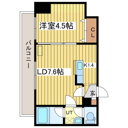 Ｎ２５Ｅ９アーバンハウスの物件間取画像